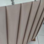 Vintage Poef Vierkant Beige Geplooid Skaileer thumbnail 6