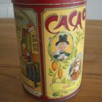 2X Cacao Van  Houten 1980 En Droste  Cacao Blikken thumbnail 6