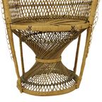 Grote Rotan Rieten Pauwstoel Troon Emanuelle Boho 131Cm thumbnail 12