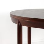 Palissander Ovalen Verlengbare Eettafel Tafel 'trespring' Vintage thumbnail 8