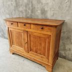 Antiek Dressoir Buffet Commode 19E Eeuws Frans Kersenhout thumbnail 17