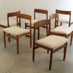 Set Van 6 A. Younger Vintage Designer Eetkamerstoelen 'egerton' thumbnail 12