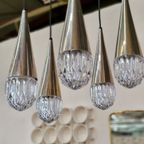 Vintage Hanglamp / Luster Iceglas Kaiser Leuchten thumbnail 8