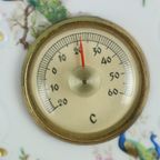 Oude Thermometer Porselein Eclairalux Brussel Marque Depose thumbnail 3