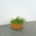 Rotan Bamboe Plantenbak Op Wielen, Bloempot thumbnail 7