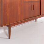 1960’S Danish Modern Teak Highboard / Dressoir / Kast thumbnail 12