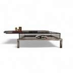 Beautiful French Maison Jansen Sliding Top Coffee Table thumbnail 2