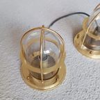 Set Van 3 Vintage Gouden Schip Stijl Plafondlampen thumbnail 12