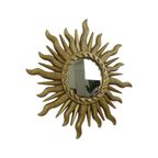 Italiaanse Sunburst Spiegel Venezia Zonnespiegel Goud 42Cm thumbnail 5