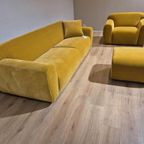 30% Korting - Nieuw - Montel Bold Set - Bank+fauteuil+hocker thumbnail 6