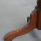 Klassieke Rundleren En Houten Chesterfield Bureaustoel In Engelse Stijl, Afgewerkt Met Siernagels thumbnail 12