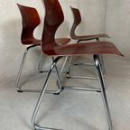 3x Pagholz Flötotto Stoelen – Bruin thumbnail 5