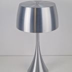 Vintage Tafellamp Steinhauer Aluminium Mushroom Design Lamp thumbnail 4