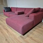 Montel Multi Plus Hoekbank - Rood- Grijs - Stof - Design thumbnail 7