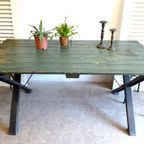 Prachtige Grote Boomstam Tuinbank 210 Cm thumbnail 9