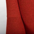 Deens Design Rode Heren Fauteuil Van Johannes Andersen Gemaakt Door Cfc Silkeborg, 1960S thumbnail 19
