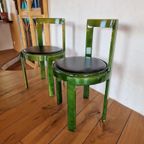 2 Bruno Rey Stijl Stoelen Vintage Design Magistretti thumbnail 3