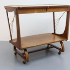 Vintage Bijzettafel Trolley 50'S thumbnail 9