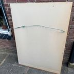 Vintage Xxl Spiegel Goud Met Facet Geslepen Glas 93X131Cm thumbnail 4