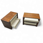 Pair / Bedside Tables With Scandinavian Design 1970s thumbnail 3