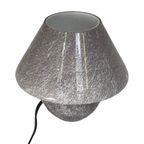 Glass Mushroom Lamp Xs - 1970’S - Italy - Stonelike Glass Outside And Opaline White Inside thumbnail 8