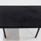 Minimalist Steel And Slate Side Or Coffee Table 1960S thumbnail 9