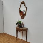 Barok Rococo Wandconsole Sidetable Met Marmer Blad En Spiegel 05 thumbnail 12