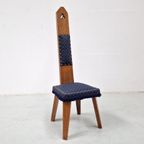 Eiken Stoeltje Brutalist Arts And Crafts thumbnail 6