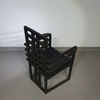 4 X Armloffel Chair Josef Hofmann For Wittmann thumbnail 11