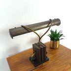 Bronzen Bureau Bankierslamp Bureaulamp thumbnail 6