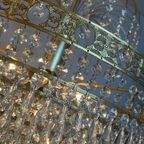 Vintage Xxl Design Kristallen Kroonluchter Kristal Zakkroonluchter Hanglamp thumbnail 6