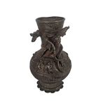 Tibet - Brons - 'Dragon' - Mythische Figuren - Vaas - 20E Eeuw thumbnail 6