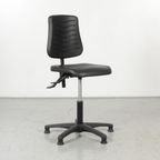 Rodachair Gm160 Werkstoel, Zwart, Geen Armleggers thumbnail 2