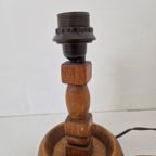 Scandinavische Houten Blaker Tafel Lamp Tramp Art. thumbnail 4