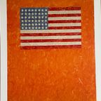 Jasper Johns (american, Born 1930), Flag On Orange Field, 1957 thumbnail 4