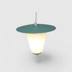 Vintage Lamp, Hanglamp - Mintgroen, Jaren '50 Stijl | 01479 thumbnail 4