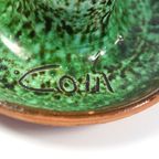 Groene Aardewerken Kandelaar thumbnail 7
