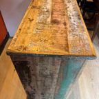 Uniek Dressoir Van Gerecycled Hout - Robuust & Stijlvol thumbnail 8