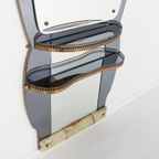 Italian Mid-century Modern Full Length Mirror / Spiegel / Wandspiegel From Crystal Art 1960s thumbnail 4