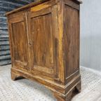 Antieke Kast Dressoir Boeren Wandkast 112X114Cm thumbnail 9