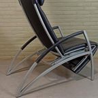 Vintage Interprofil 'pax' Design Leren Recliner Fauteuil thumbnail 7