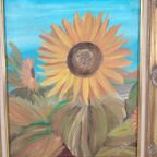 Lingier G - Stilleven Met Zonnebloemen thumbnail 9