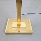 Vintage Deknudt Vloerlamp Messing Regency Uplight Belgie ´70 thumbnail 8
