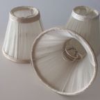 3 X Organza Lampenkappen Wit (ietsje Gebroken Wit ) thumbnail 2