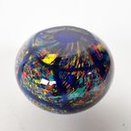 Murano - Summerso - Venezia - Paperweight - Glas - Meerkleurig - 80'S thumbnail 4