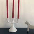 Vintage Keramieken Kandelaar Uit Portugal thumbnail 2