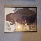 Jaren 70 Vintage Poster In Lijst Olifant Schilderij thumbnail 3
