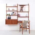 Deens Design Teak Wandsysteem, 1960s thumbnail 2