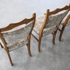 Brutalist Eetkamerstoelen | Vintage Stoelen | Jaren 60 | (3) thumbnail 5