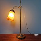 Art Deco Bureaulamp, Gesigneerd Frères Muller, Jaren 20 thumbnail 18